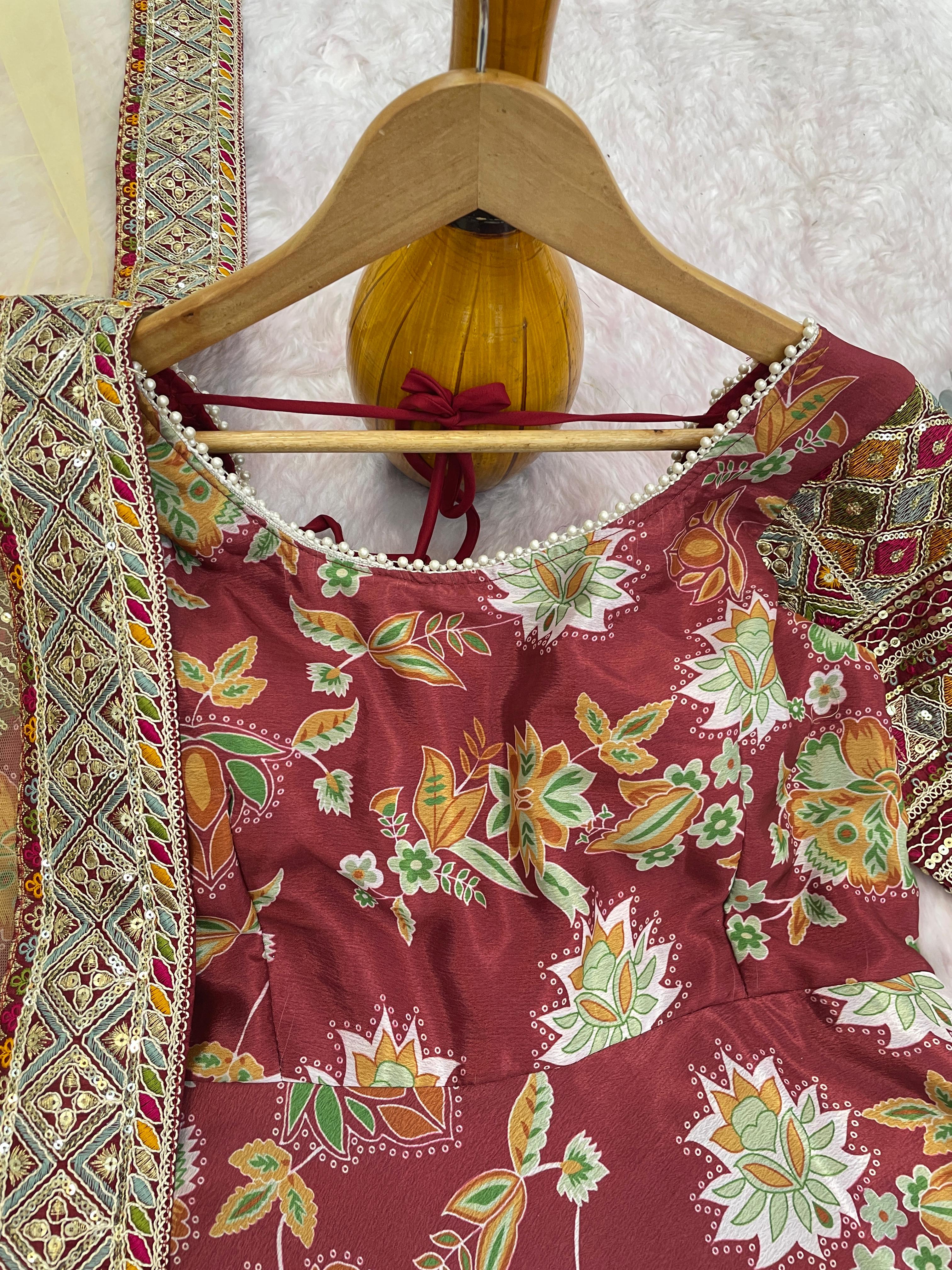 Maverick Fusion Bollywood-Inspired Designer Lehenga